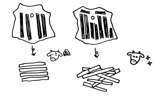 無駄にしない工夫イメージ