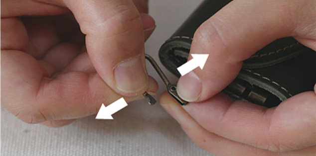 キーケース馬蹄の緩み