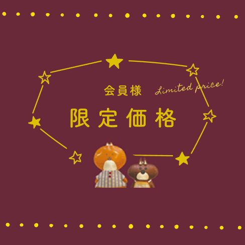 会員限定価格アイテム
