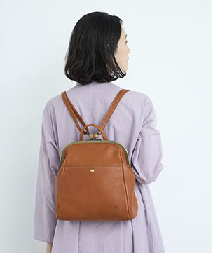 ドロップツリー木玉 がま口 3WAY バッグ