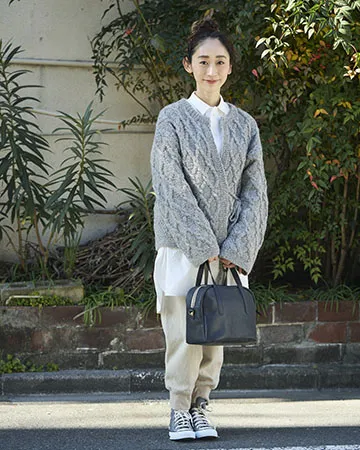 fuwari ボストンショルダーバッグ