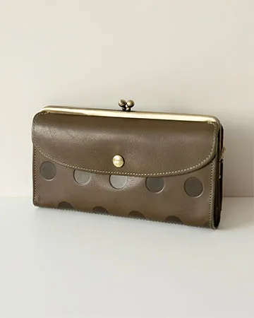 キャンディルーフ ロングがま口ウォレット