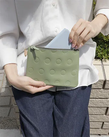 キャンディ フラットポーチ（L）