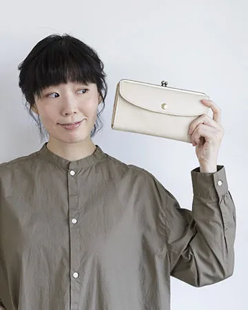 キャンディルーフ ロングがま口ウォレット