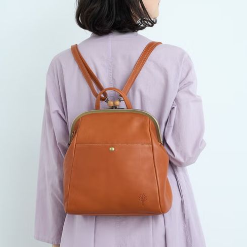 Kanmi|「ドロップツリー木玉 がま口 3WAY バッグ」