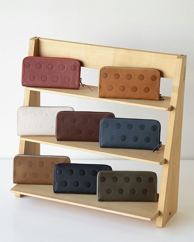 コインが見渡せる小銭入れ「キャンディ BOX ロングウォレット