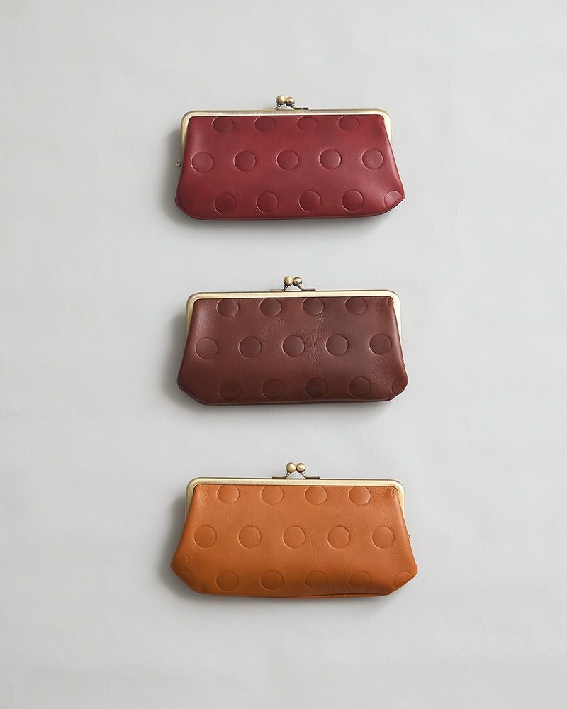 魔法の水玉もよう「キャンディ ロングがま口ウォレット」 | Kanmi