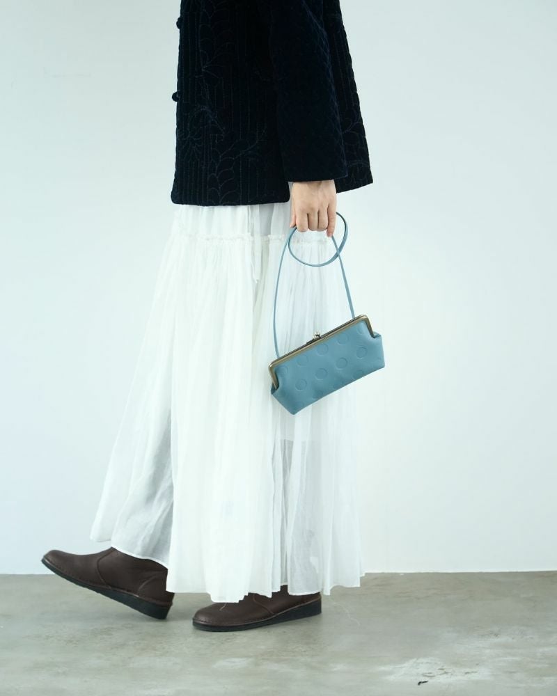 がま口ポシェットの色：ソライロ