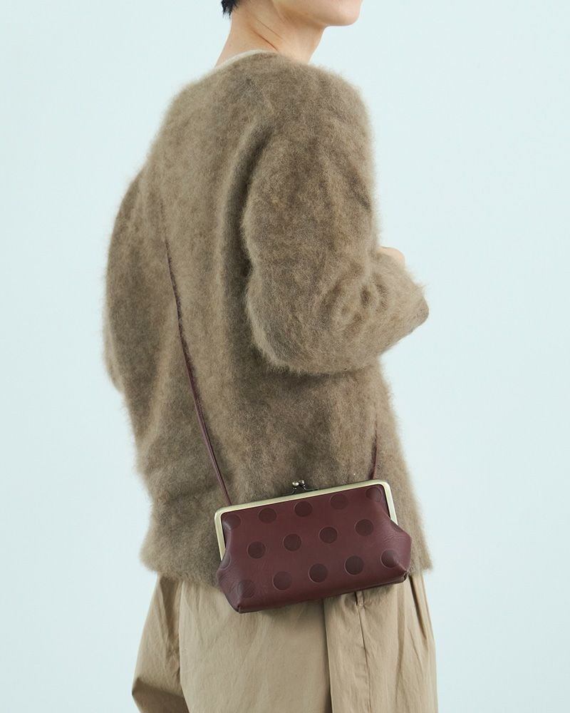 がま口ポシェットの色：スミレ