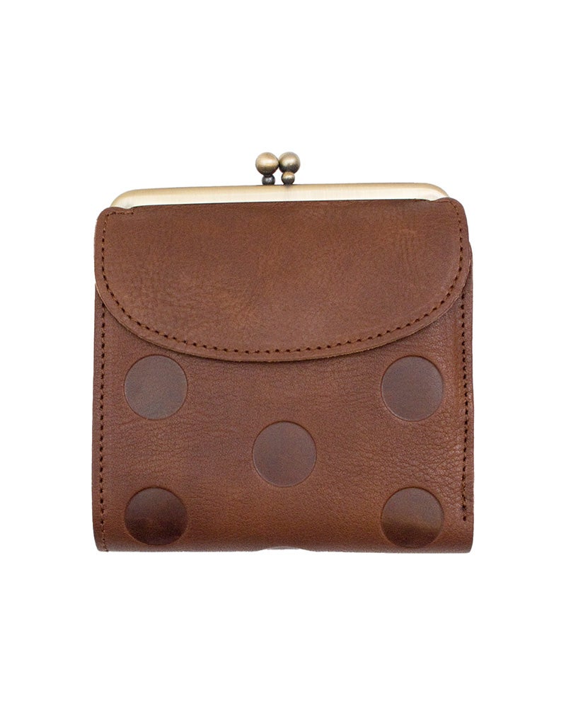 がま口の色：ダークブラウン