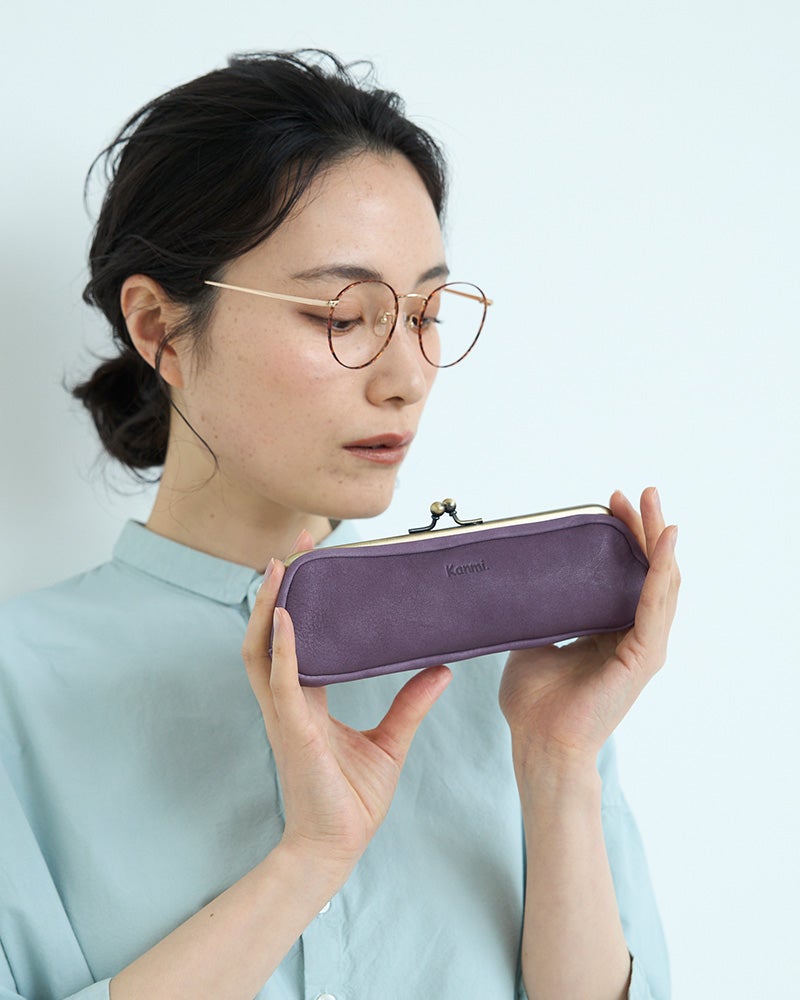 コロンとまるい実力派「フカフカ がま口 ペンケース」 | Kanmi（カンミ