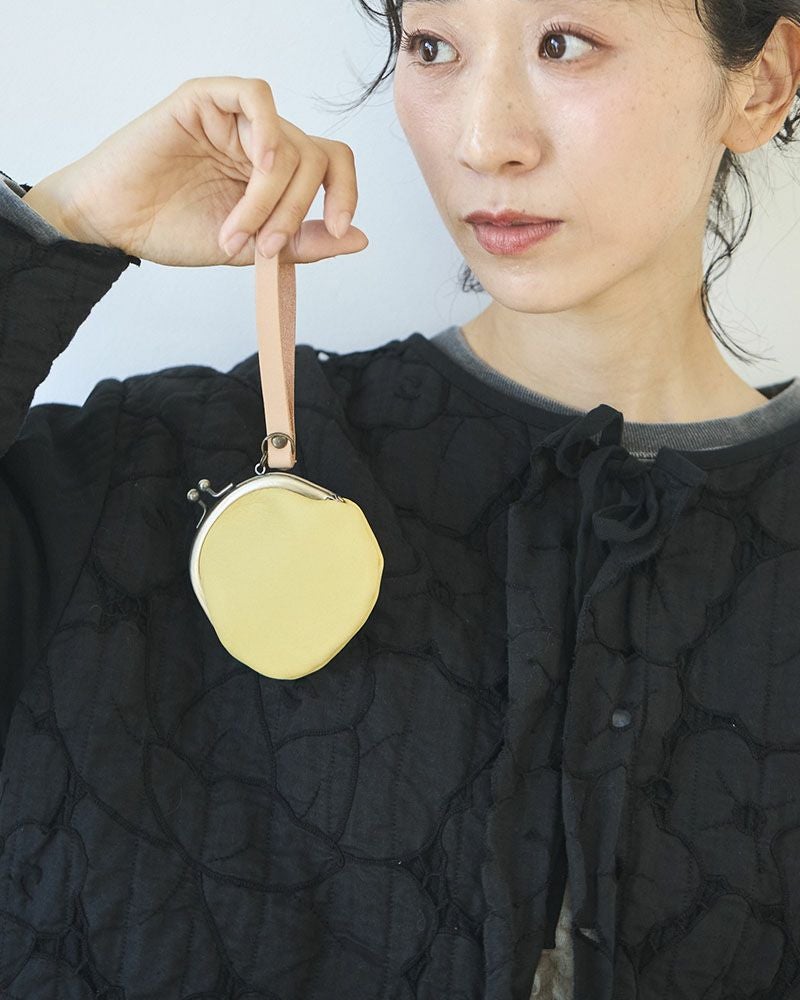 がま口の色：パインイエロー（限定色）