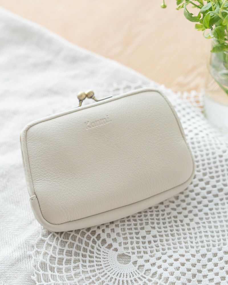  フカフカ 親子がま口    バニラ