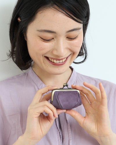 浅草Kanmiの本革がま口財布コレクション