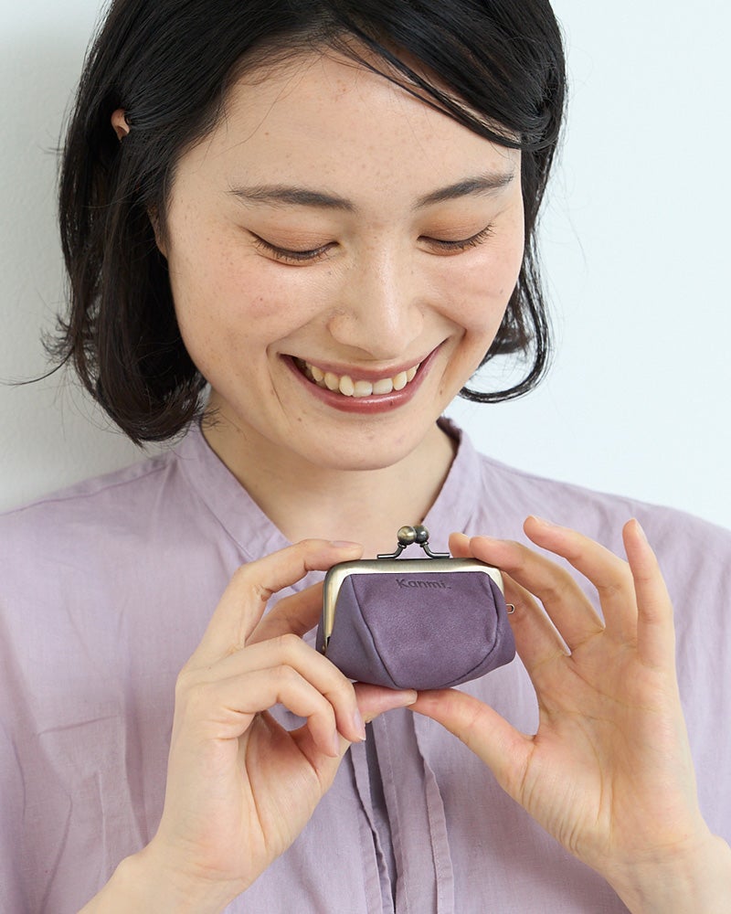 がま口の色：ぶどう