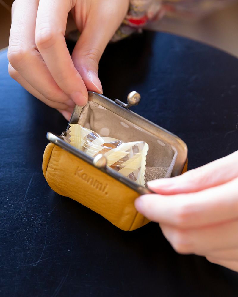 がま口の色：キャラメル