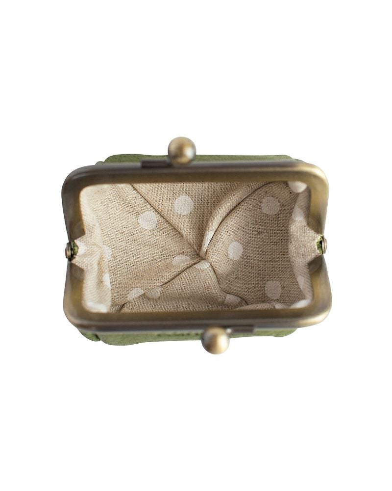 がま口の色：リーフグリーン