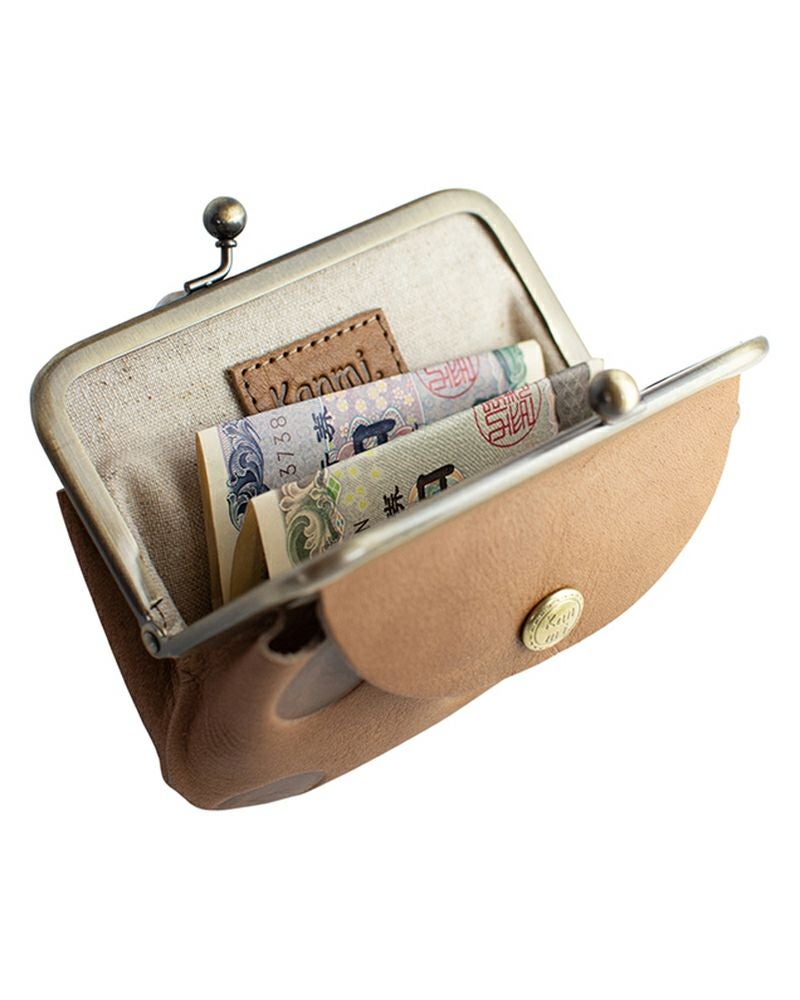 がま口の色：アッシュ グレー