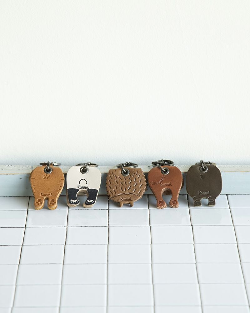 癒し系のお顔がゆらゆら「スウィングアニマル キーリング」 | Kanmi