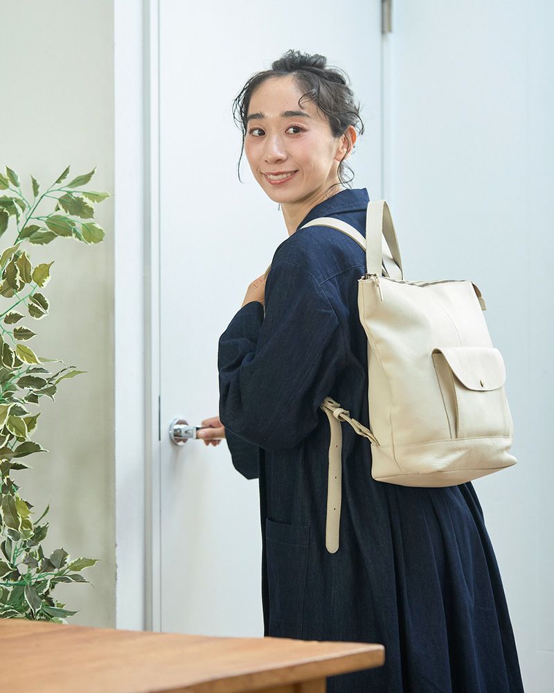 美品　Kanmi｜安心の大容量&防水「All story リュック」 ドラマ登場☆大容量＆防水「All story リュック」