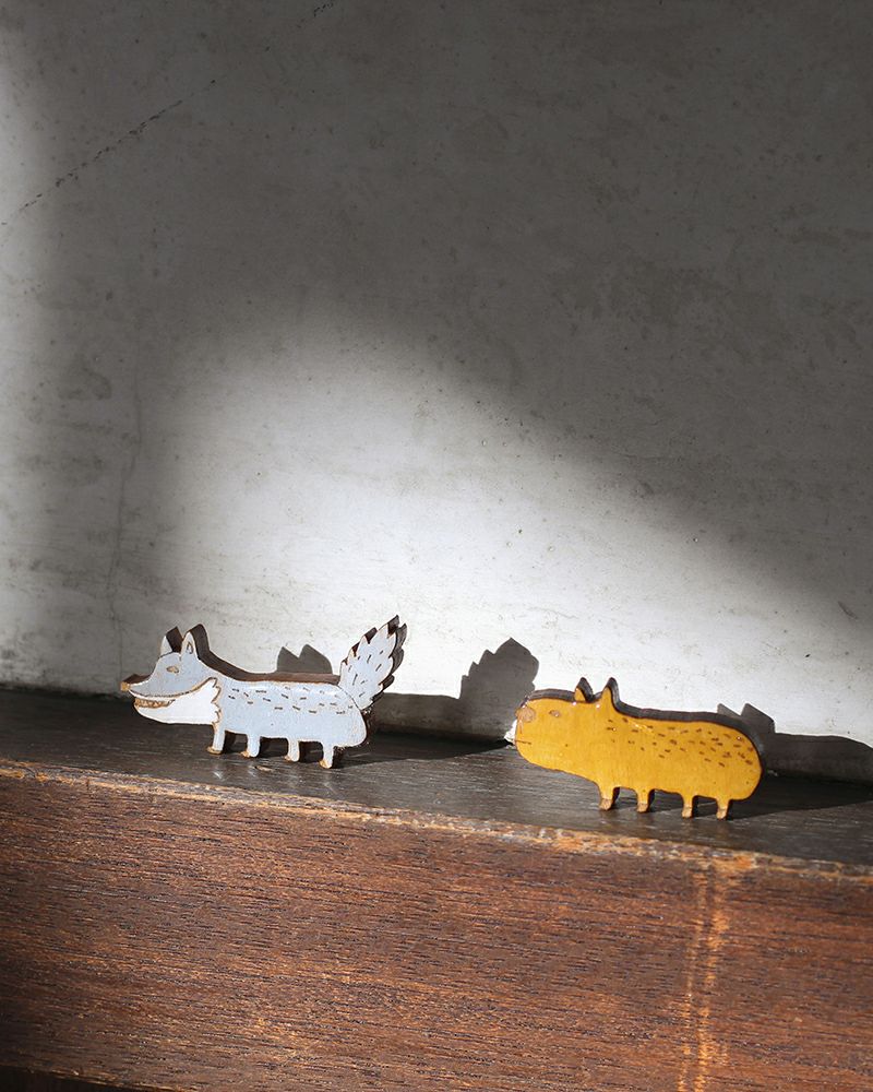 愛らしいアニマルたちと、いっしょに出かけよう