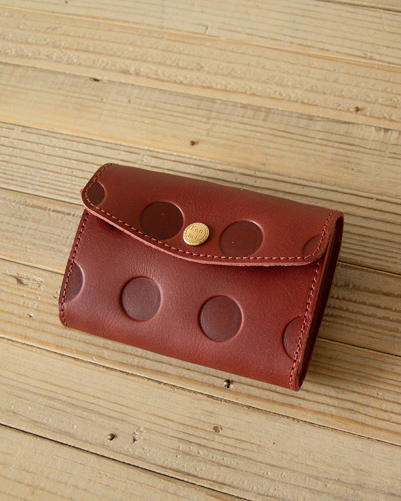 ミニ財布の色：チェリーレッド