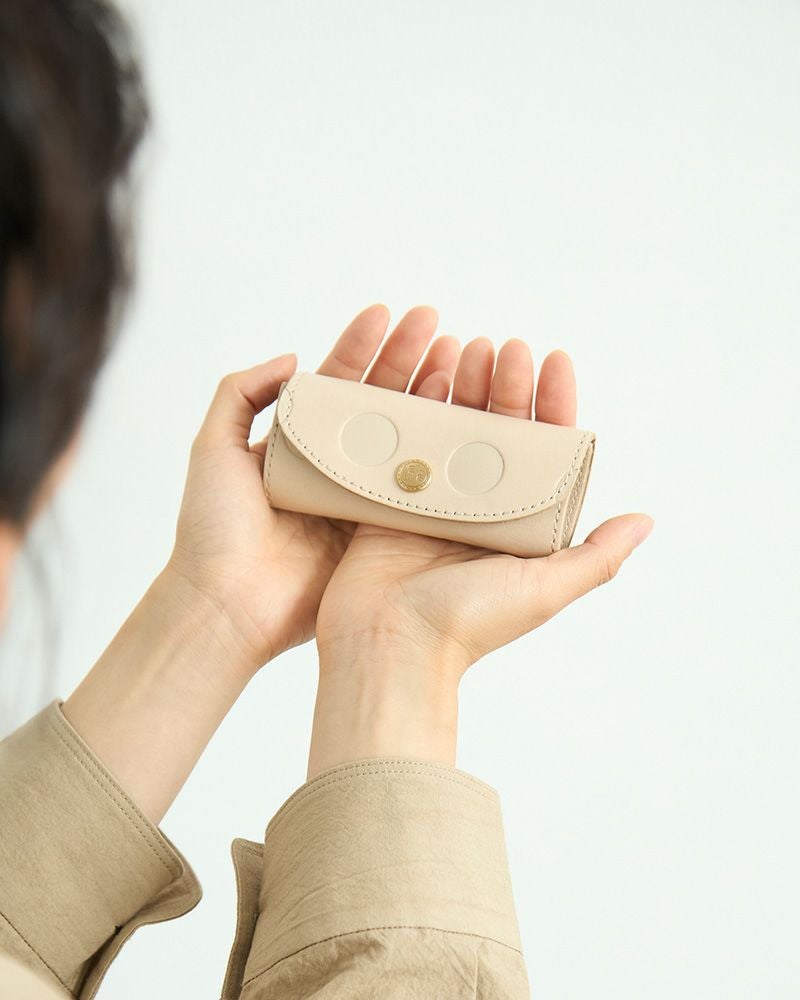 キーケースの色：バニラ