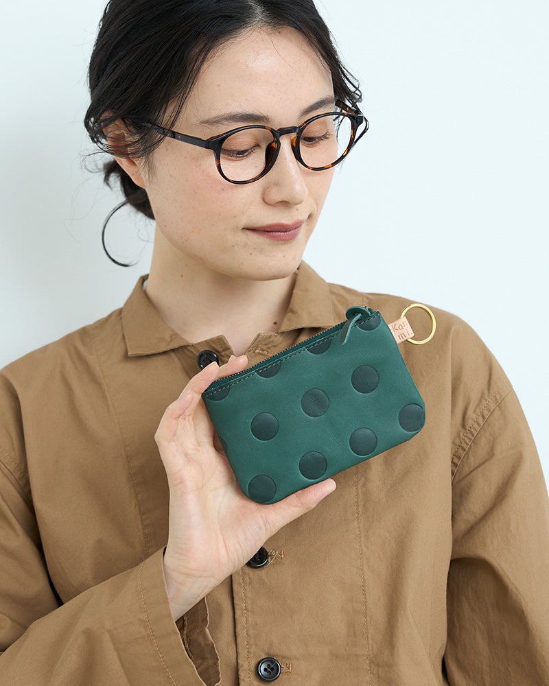 鍵、小物、ミニ財布「キャンディ フラットポーチ（M）」 | Kanmi