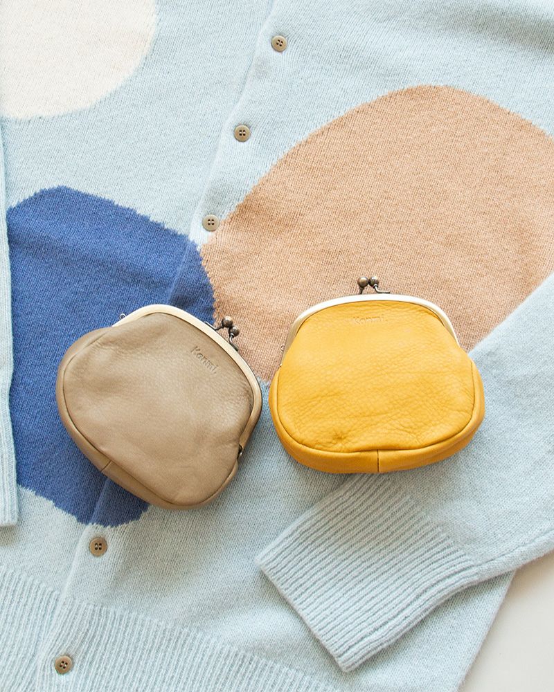 フカフカ　がま口ポーチ(M) 