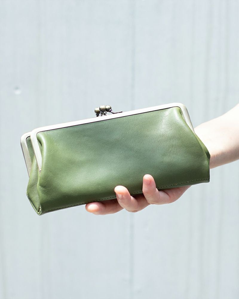 他のお財布はもう使えない！？「ワラビーロングがま口ウォレット