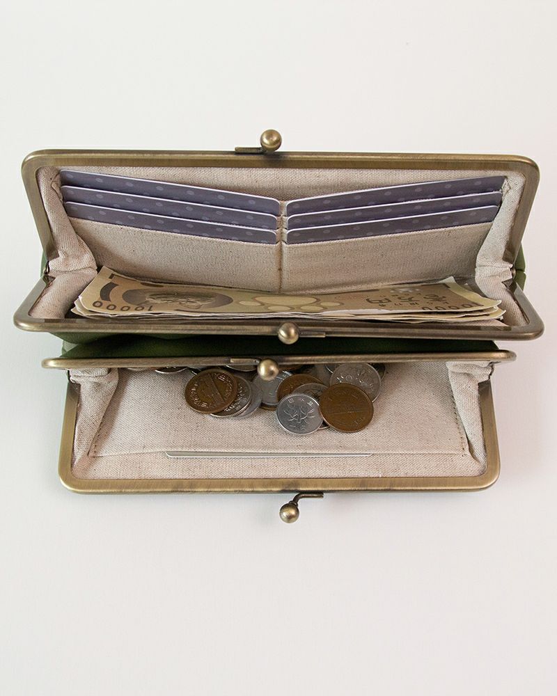 がま口の色：グリーン