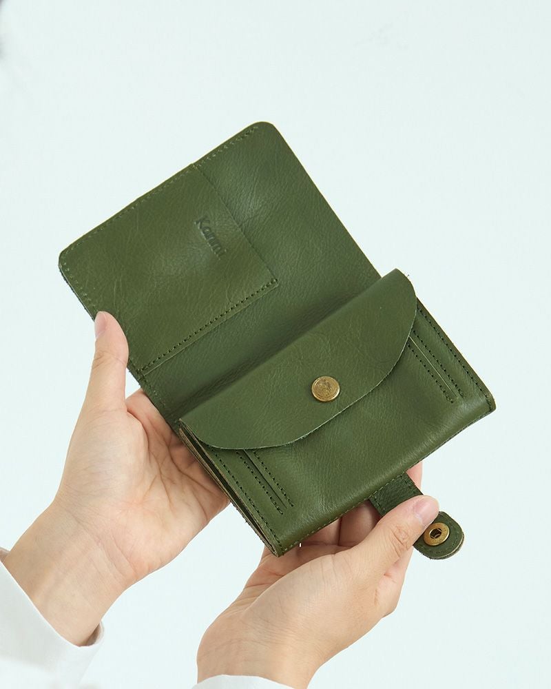 カンミ☆ショートウォレット 大きく開く小銭入れにびっくり「キャンディ BOX ショートウォレット