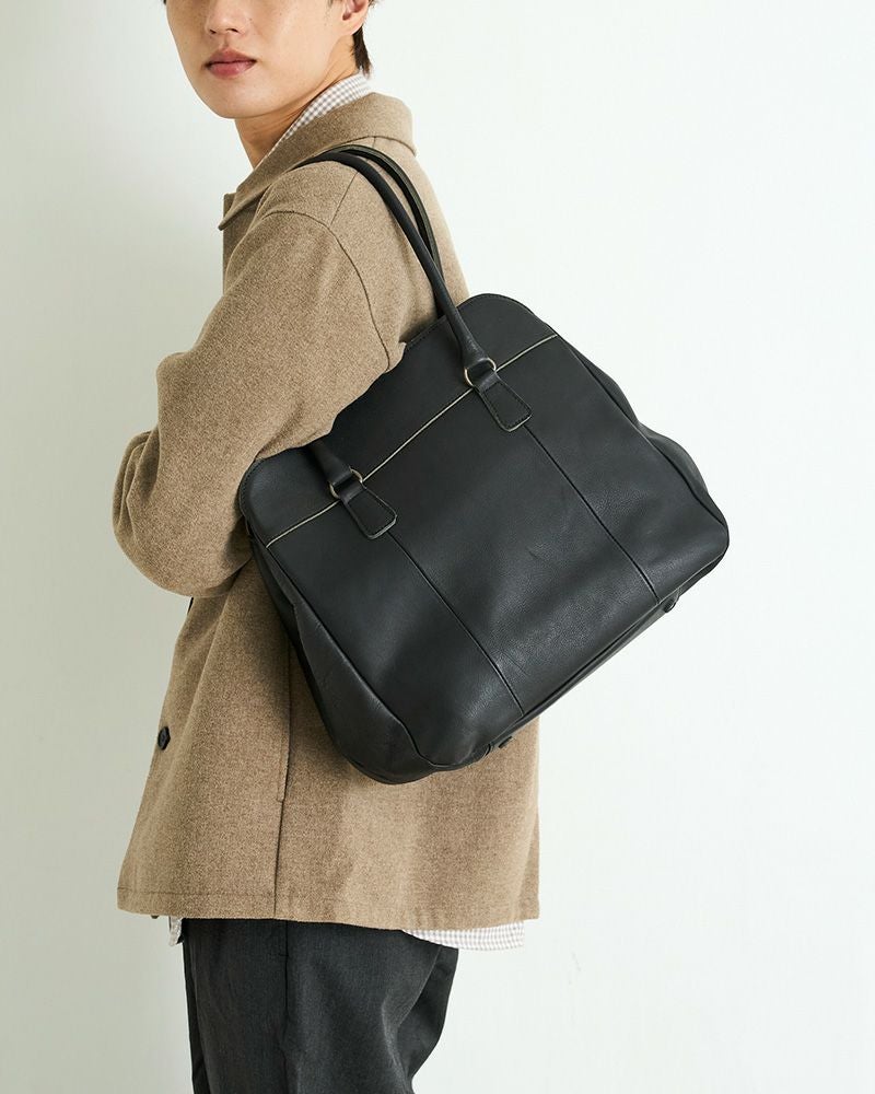 一生ものの相棒！A4対応『ボーラーがま口トートバッグ』で日々を軽やかに