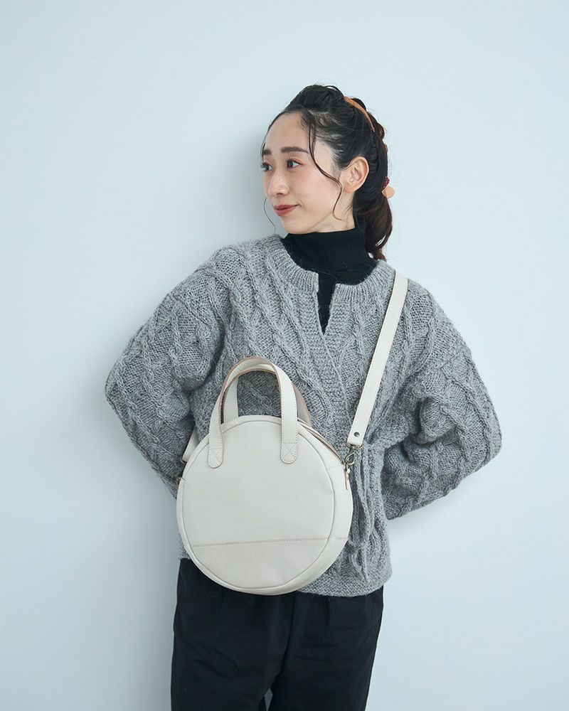 癒しのまんまるフォルム 「マカロン 2WAY バッグ (M)」 | Kanmi