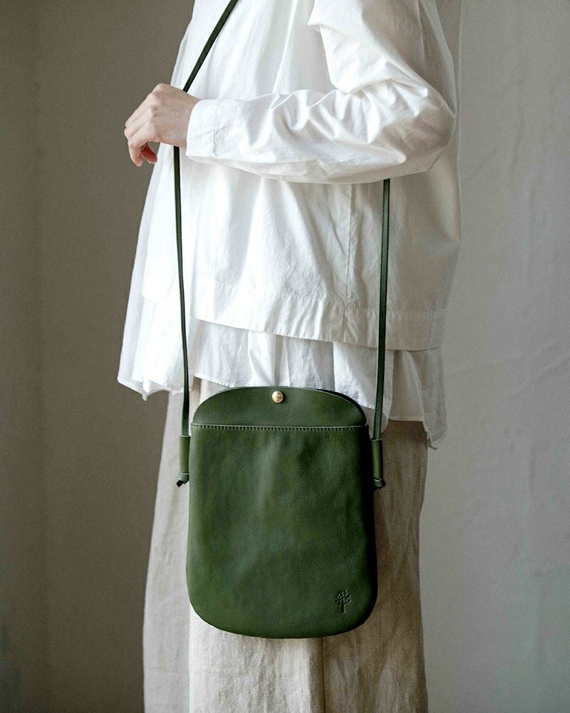 ドロップツリー サコッシュ（M）：グリーン