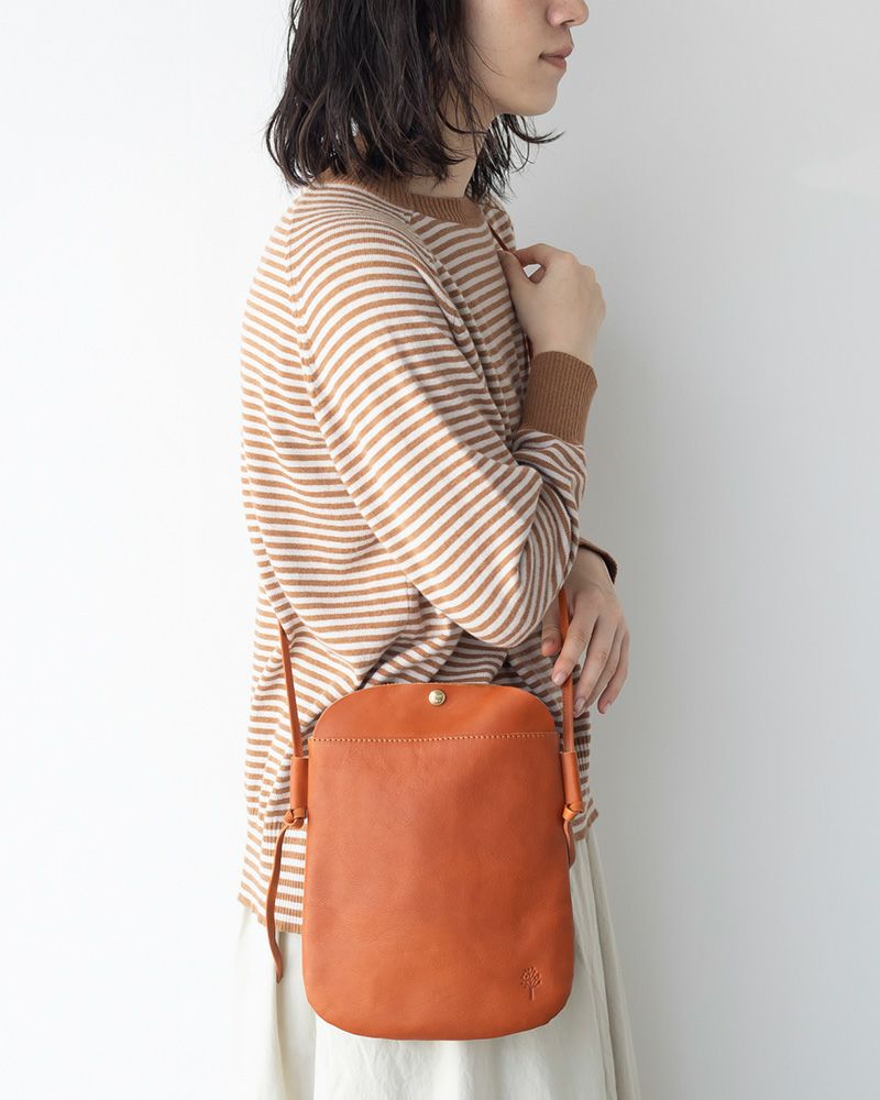 ドロップツリー サコッシュ（M）：キャメル