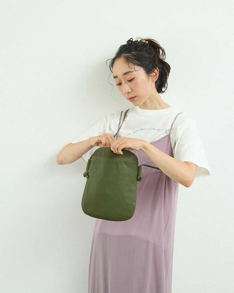 ドロップツリー サコッシュ（M）：グリーン