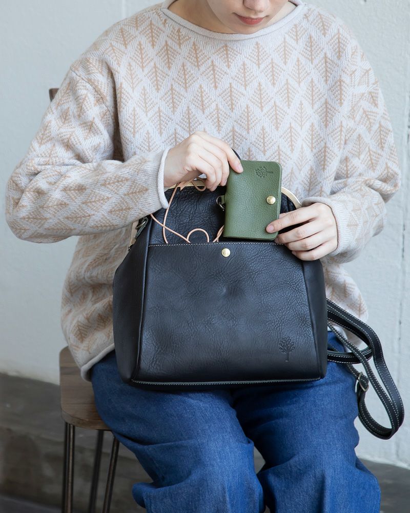 パスケースの色：グリーン