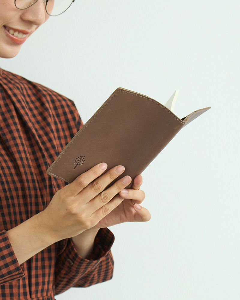 憩いのひと時のお供に「ドロップツリー ブックカバー」 | Kanmi