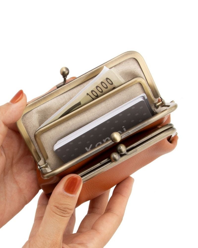 ワラビーショートがま口ウォレット 