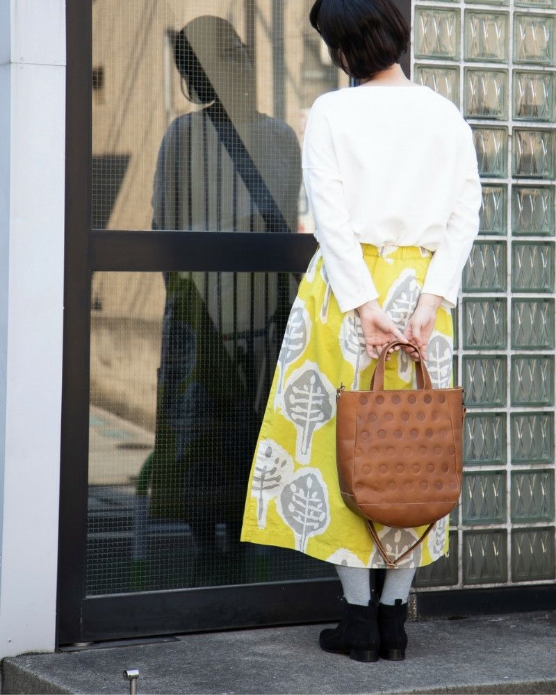 トートバッグの色：アッシュグレー