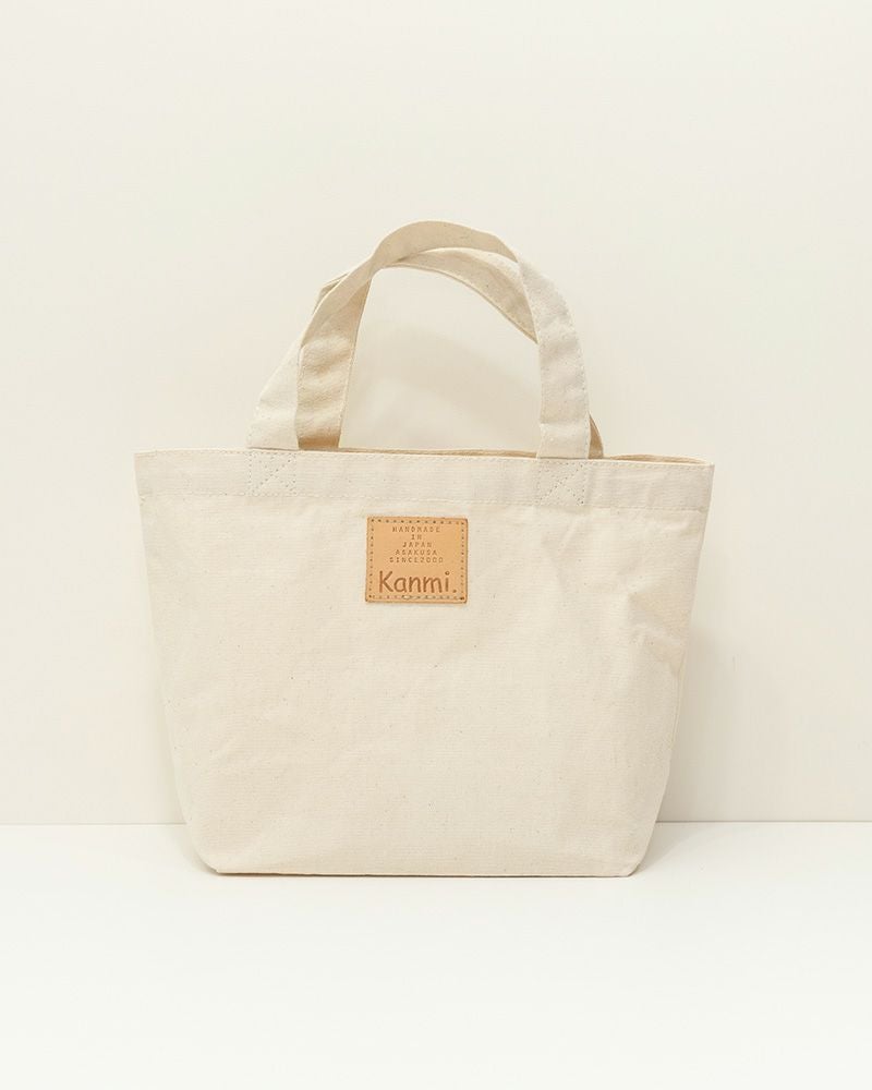  Kanmiコットンバッグ（レザータグ）