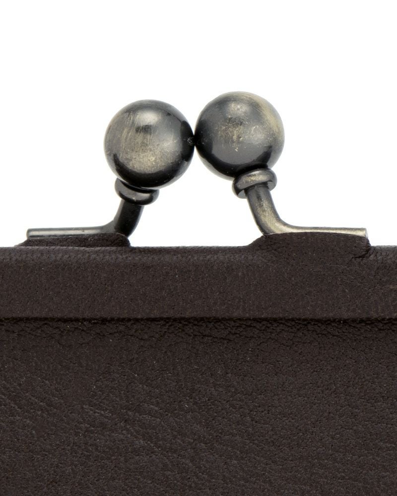 がま口の色：ダークブラウン