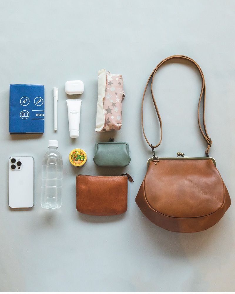 しずく がま口ポシェット