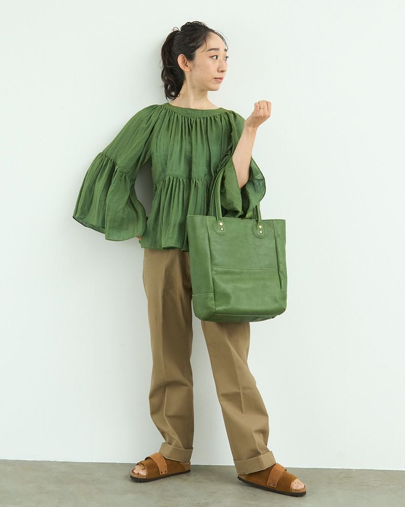 トートバッグの色：グリーン ※無くなり次第終了