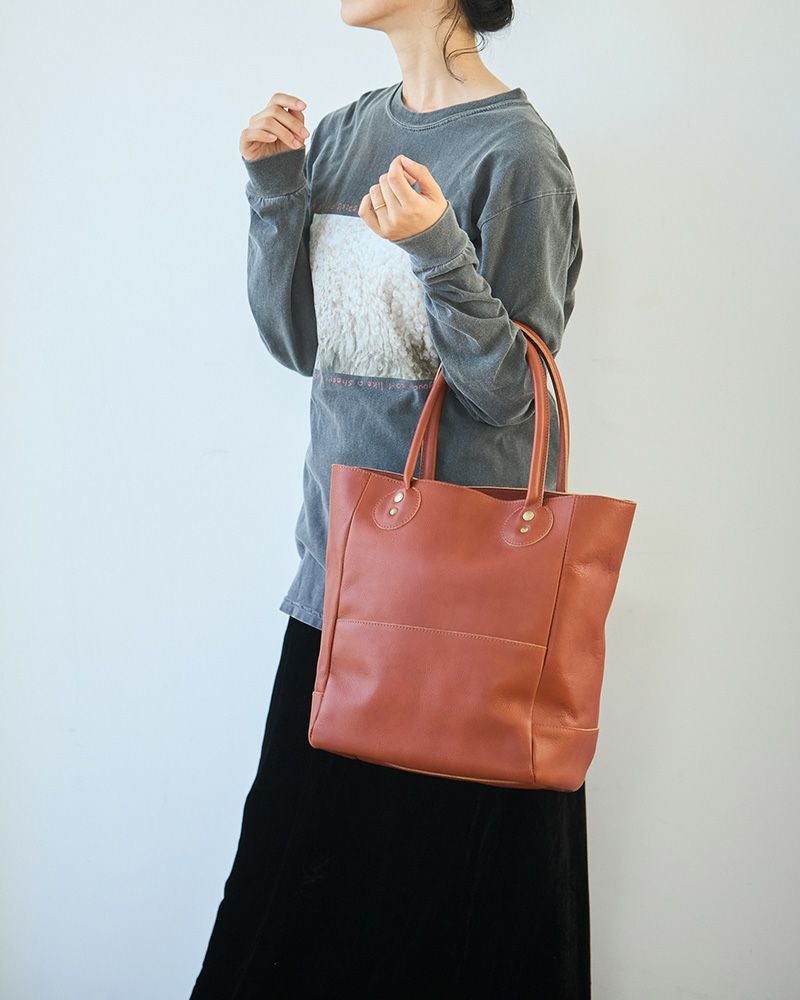 トートバッグの色：レンガ
