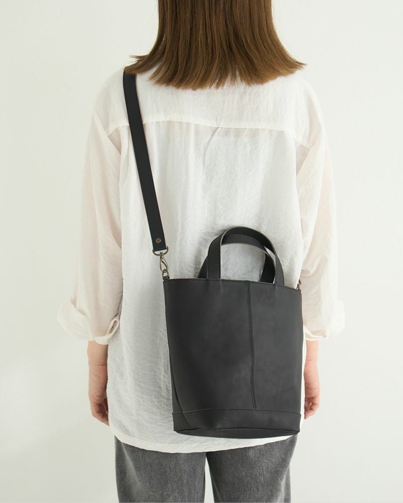 itsu mono 2WAYバッグ：ブラック