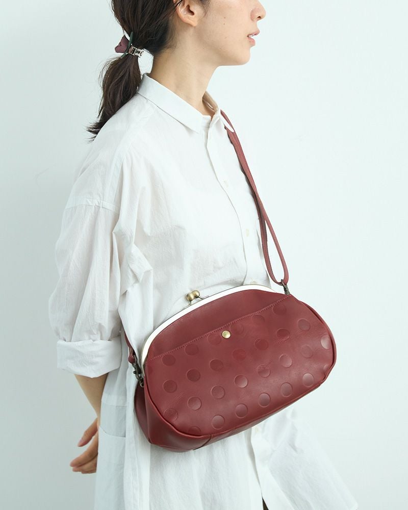 おしゃれのアクセントに「キャンディ がま口 ショルダーバッグ