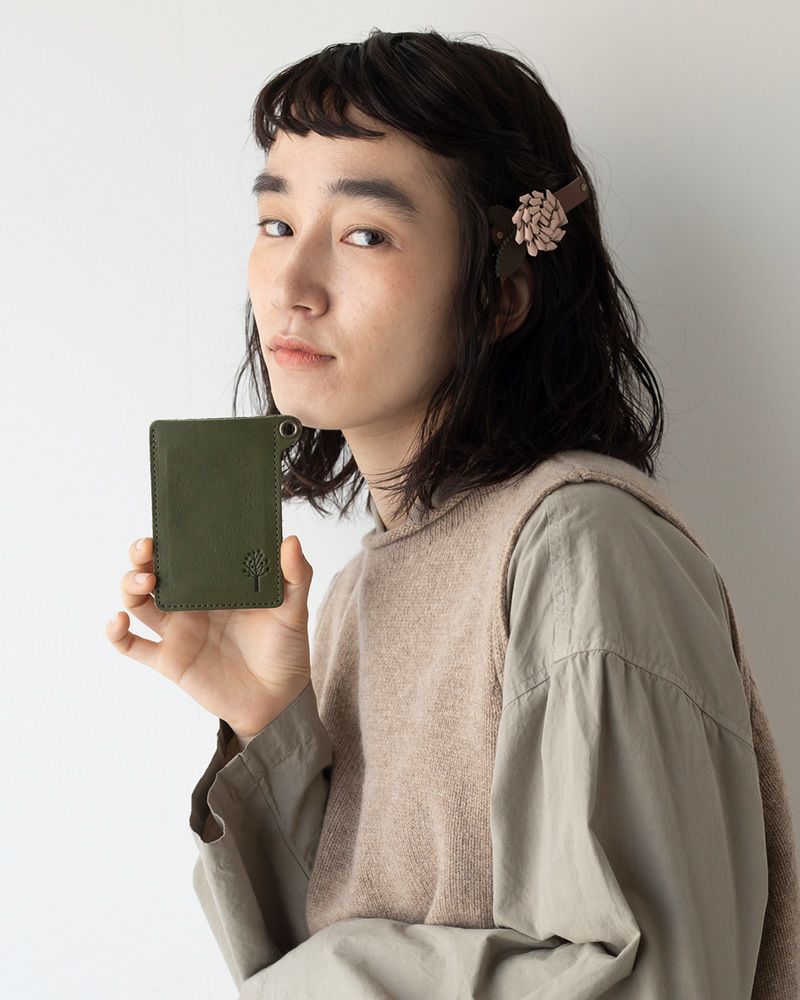 パスケースの色：グリーン