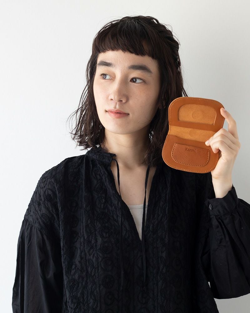 パスケースの色：キャラメル